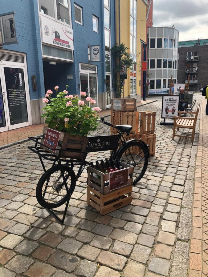Burghofdrei Hygge & Zentral P-Platz Streaming Leilighet Flensburg Eksteriør bilde