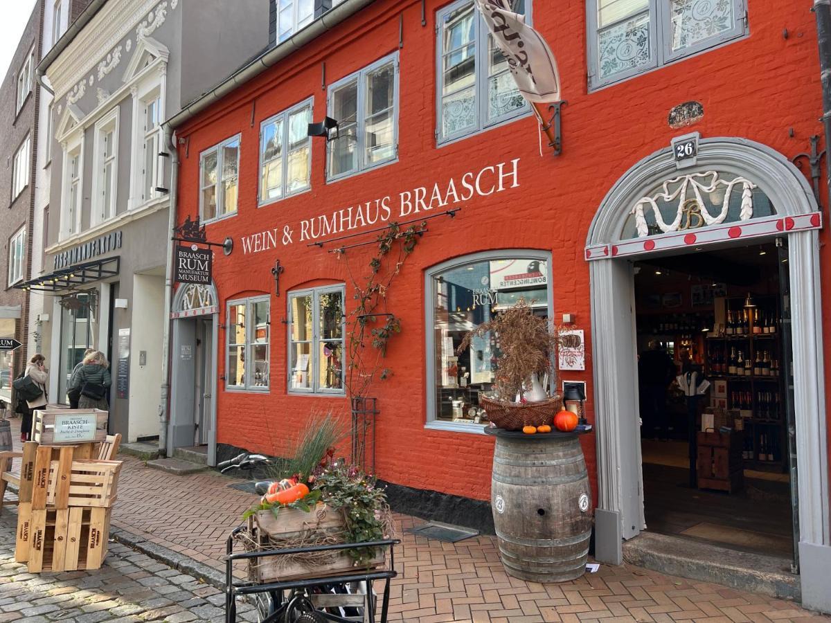 Burghofdrei Hygge & Zentral P-Platz Streaming Leilighet Flensburg Eksteriør bilde